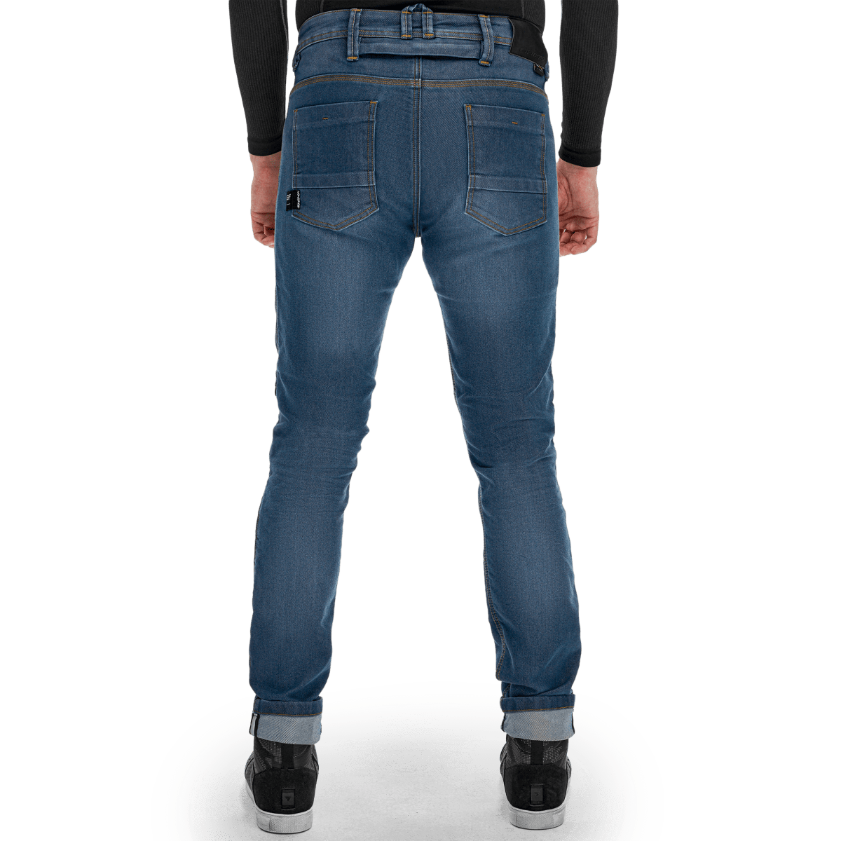 SHIMA RIDGE Men's Motorbike Touring Jeans Blue
