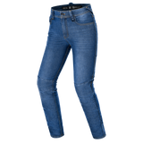 SHIMA RIDGE LADY URBAN MOTORCYCLE JEANS BLUE