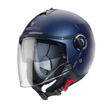 CABERG IVIERA V4X Urban Jet Motorcycle Helmet Matt Blue Yama