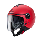 CABERG IVIERA V4 X Urban Jet Motorcycle Helmet Matte Red