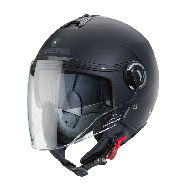 CABERG IVIERA V4 X Jet Motorcycle Helmet Matte Black
