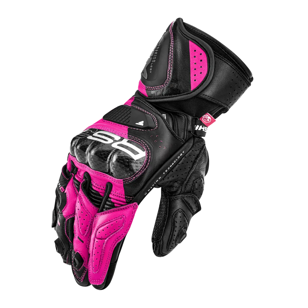 SHIMA RS-3 LADY MOTORCYCLE GLOVES BLACK PINK