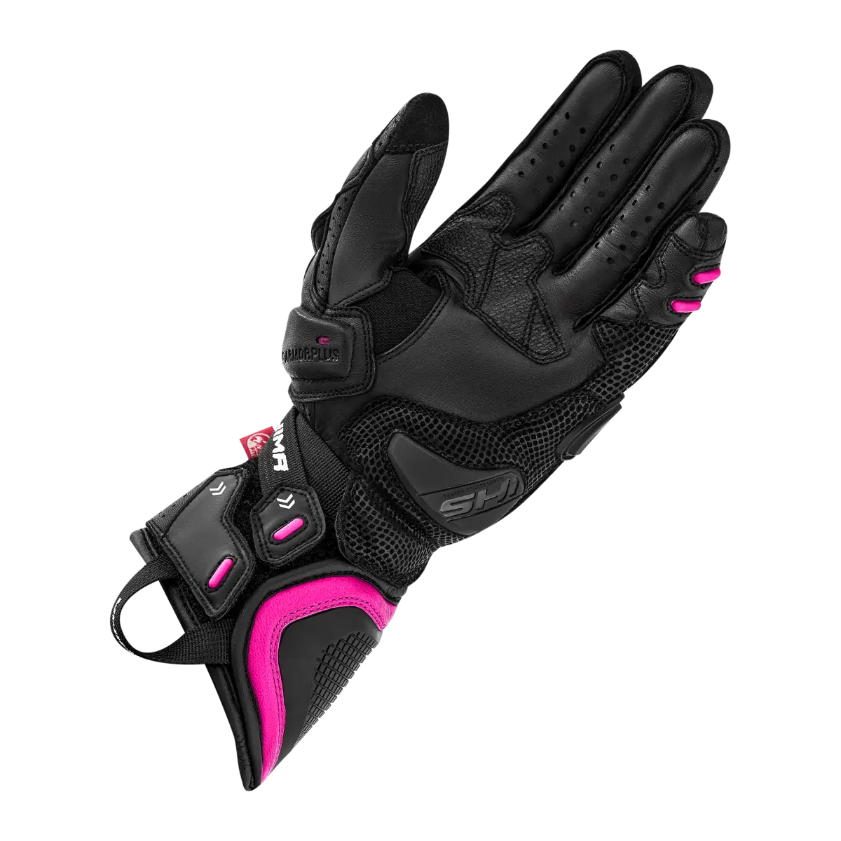 SHIMA RS-3 LADY MOTORCYCLE GLOVES BLACK PINK