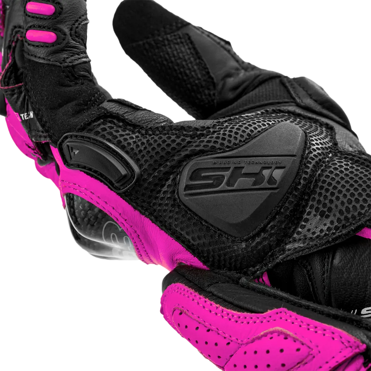 SHIMA RS-3 LADY MOTORCYCLE GLOVES BLACK PINK