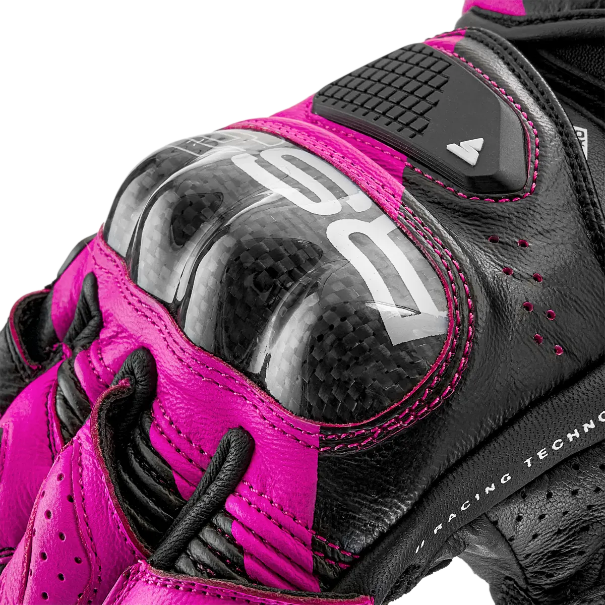 SHIMA RS-3 LADY MOTORCYCLE GLOVES BLACK PINK