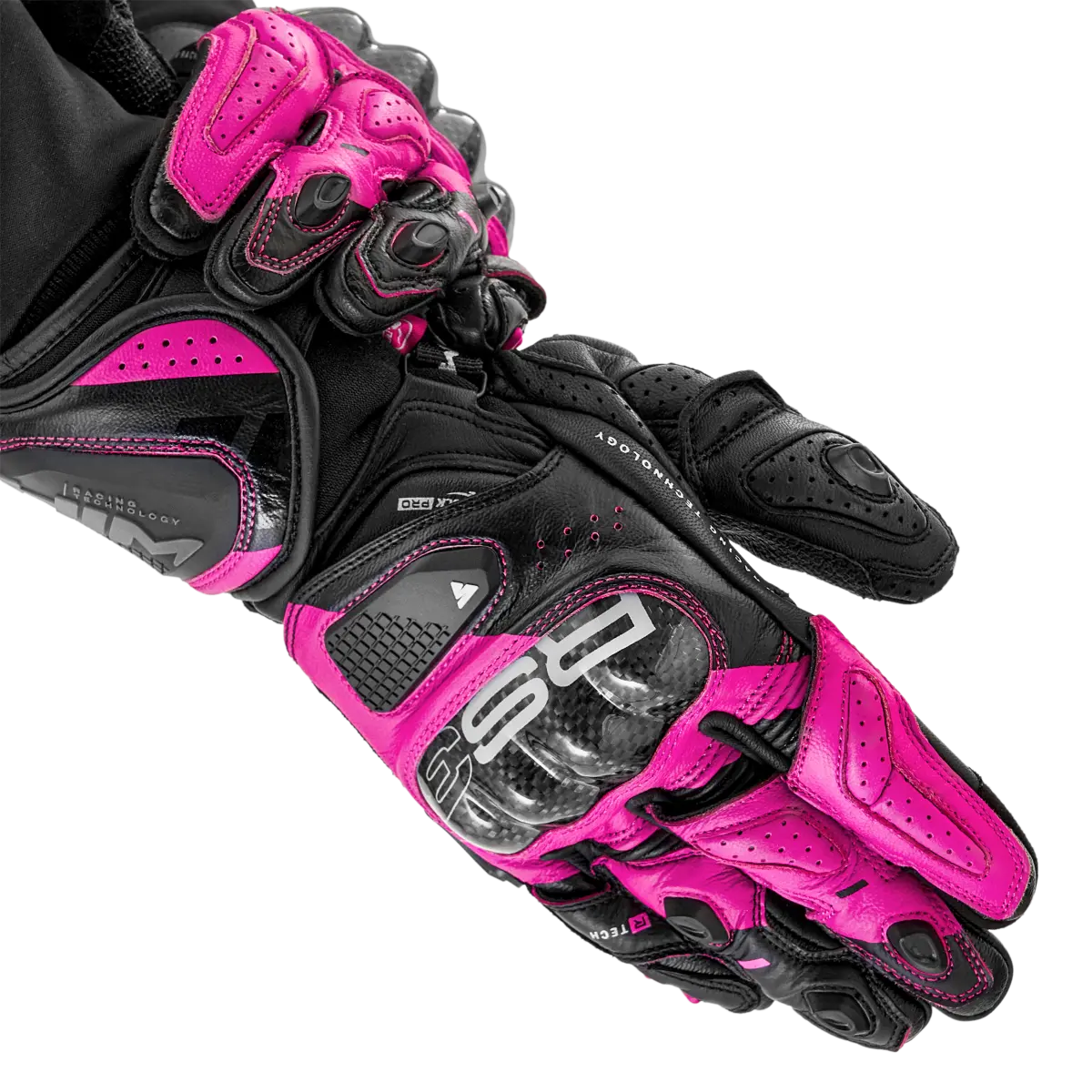 SHIMA RS-3 LADY MOTORCYCLE GLOVES BLACK PINK