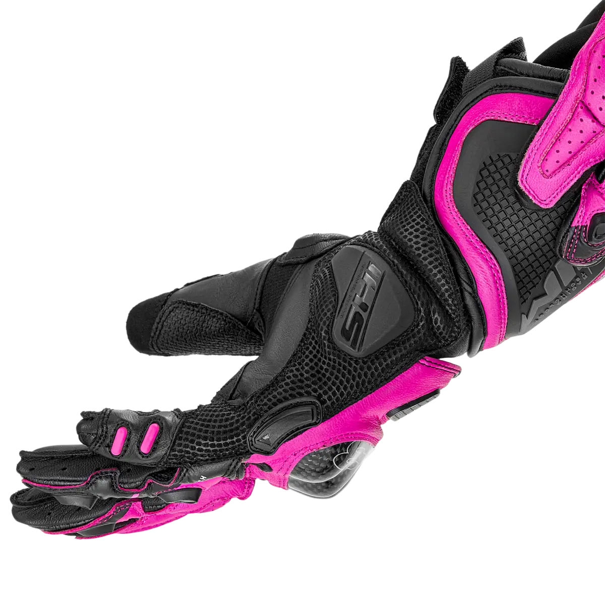 SHIMA RS-3 LADY MOTORCYCLE GLOVES BLACK PINK