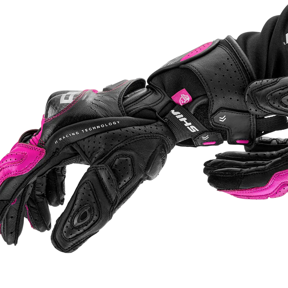 SHIMA RS-3 LADY MOTORCYCLE GLOVES BLACK PINK