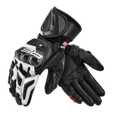 SHIMA RS-3 LADY MOTORCYCLE GLOVES BLACK WHITE