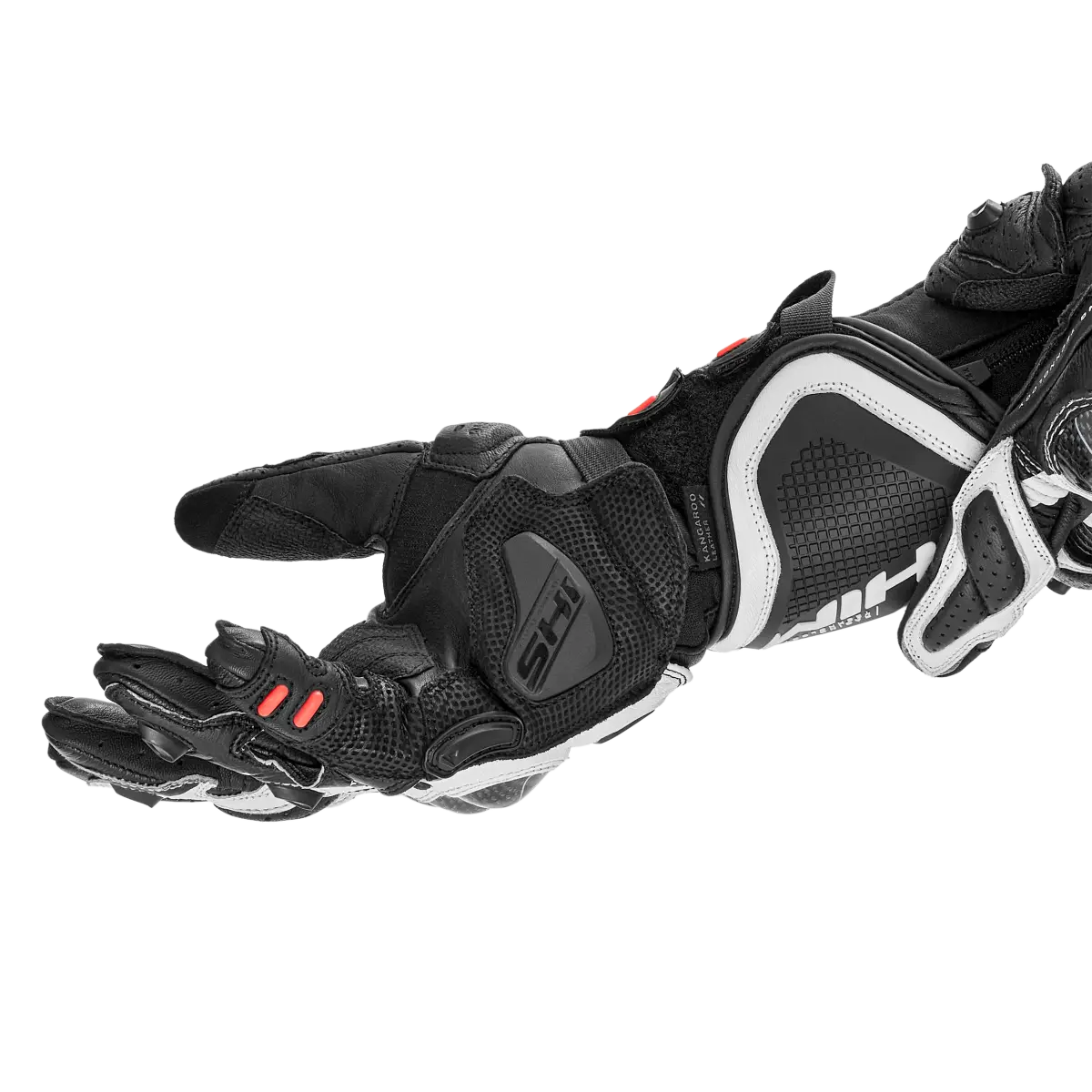 SHIMA RS-3 LADY MOTORCYCLE GLOVES BLACK WHITE