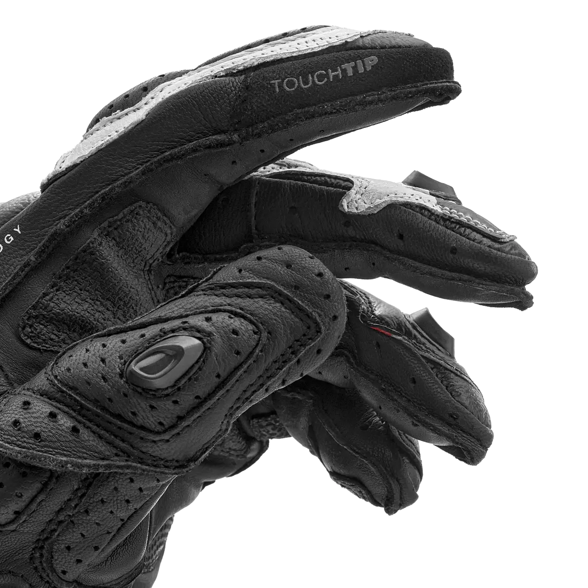 SHIMA RS-3 LADY MOTORCYCLE GLOVES BLACK WHITE