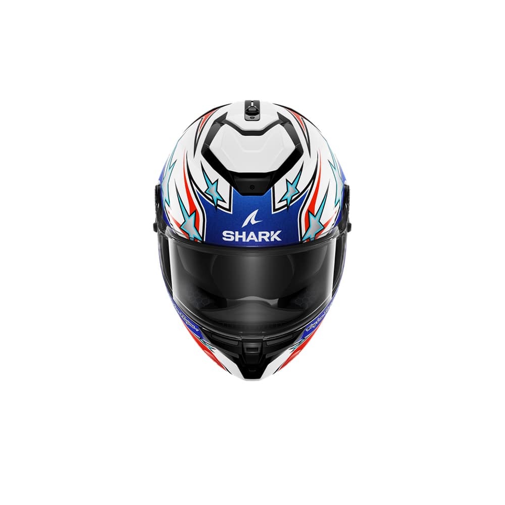 SHARK INTEGRAL CASCO SPARTAN GT PRO FLAGSTAFF Blanco Rojo Azul