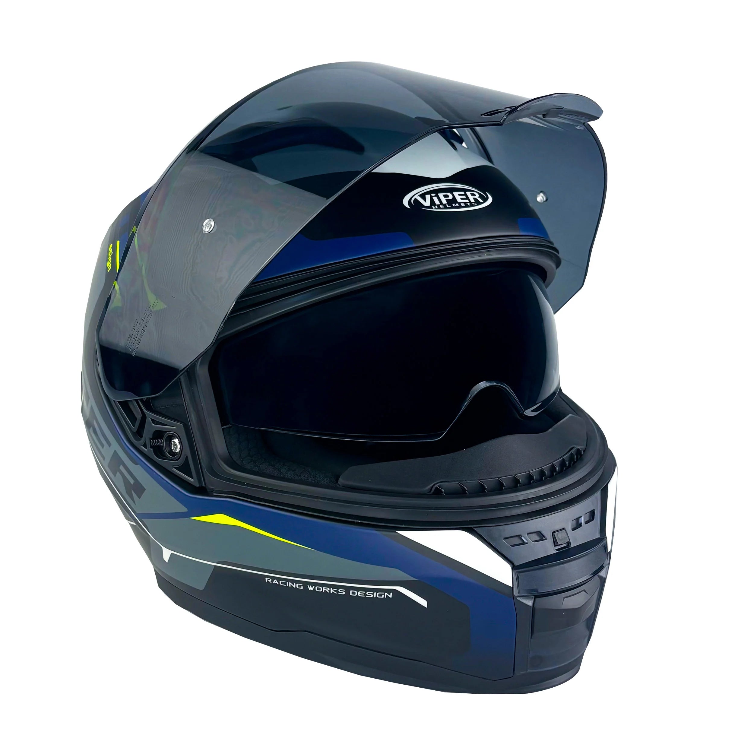 Viper RSV255 DV Premium Motorcycle Full Face Helmet