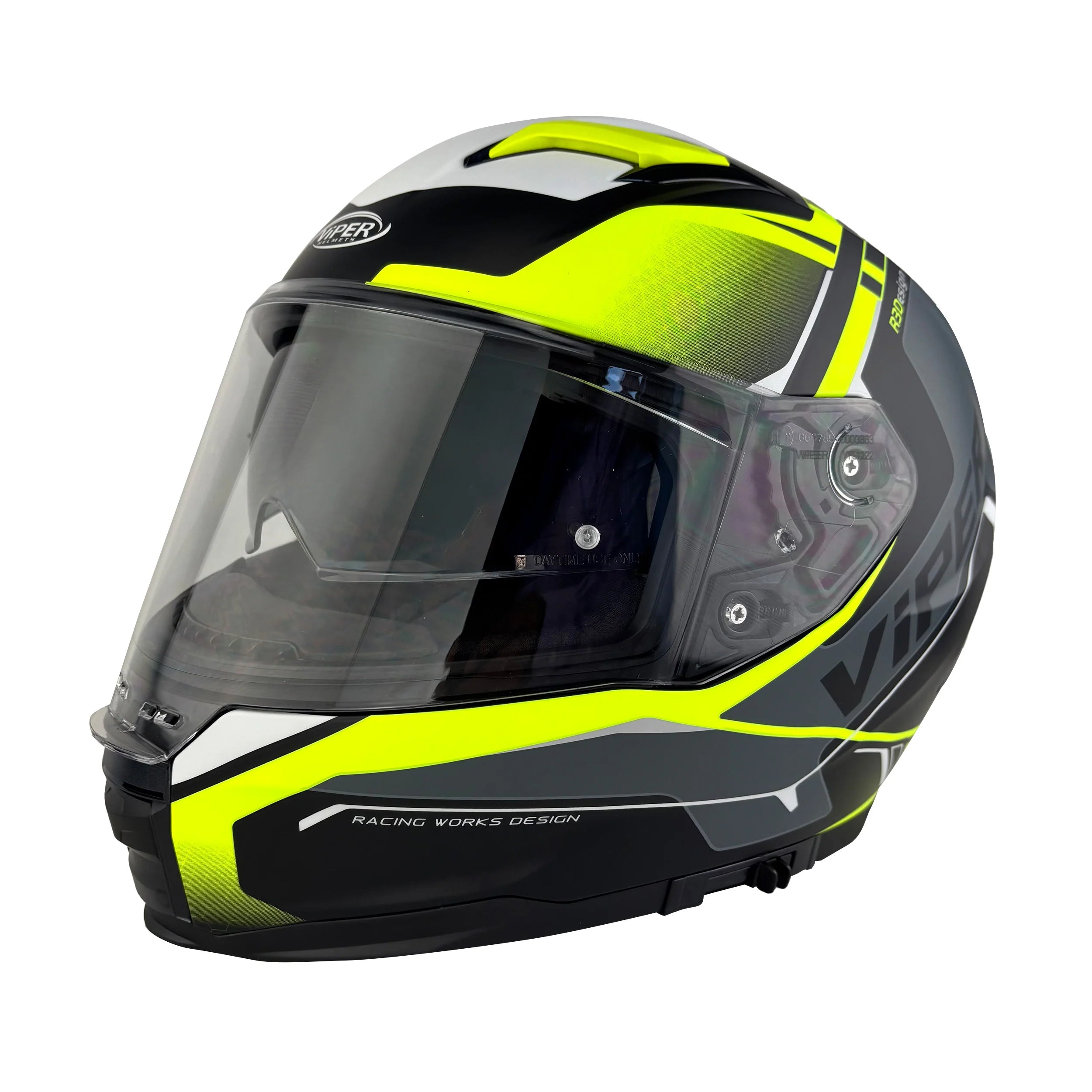 Viper RSV255 DV Premium Motorcycle Full Face Helmet