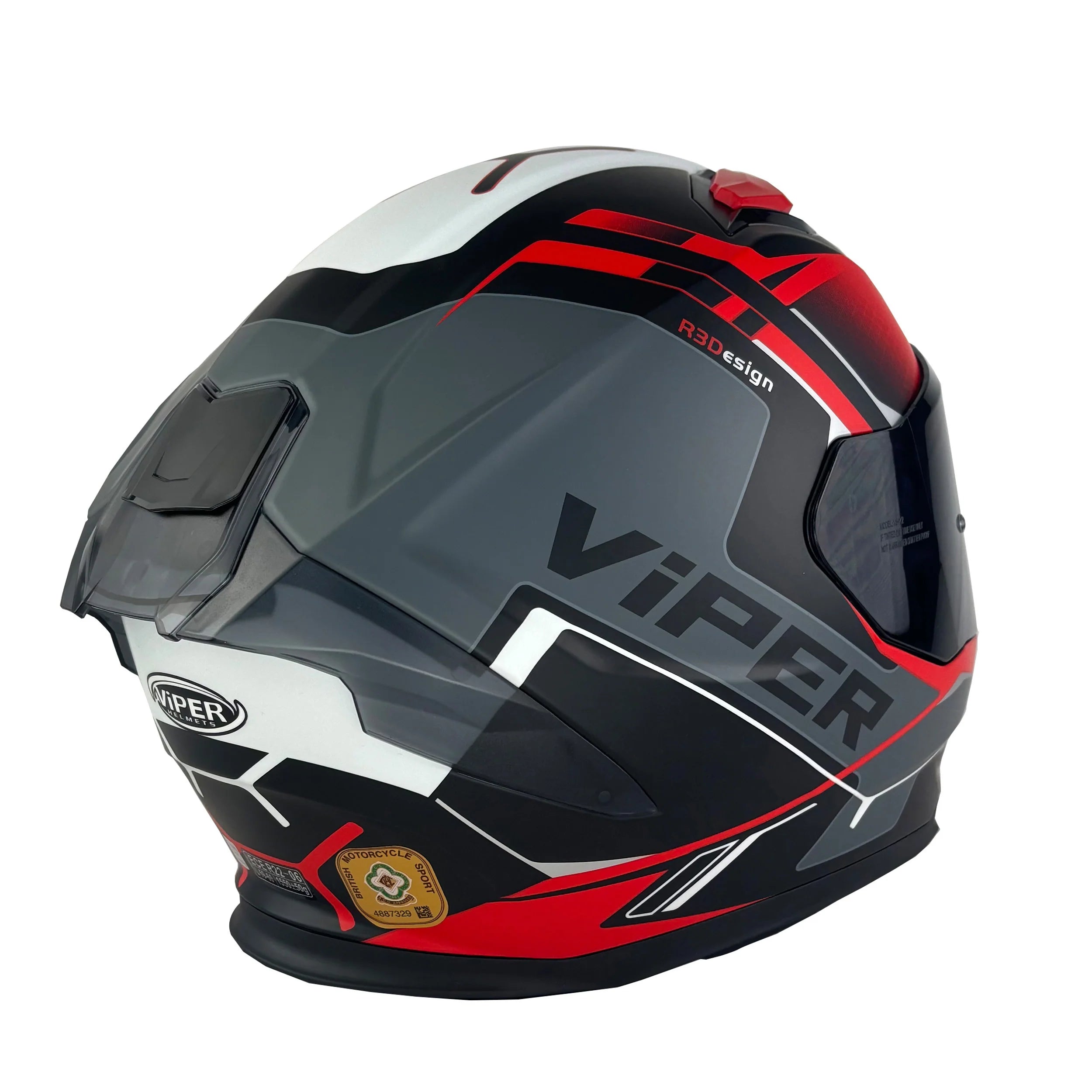 Viper RSV255 DV Premium Motorcycle Full Face Helmet