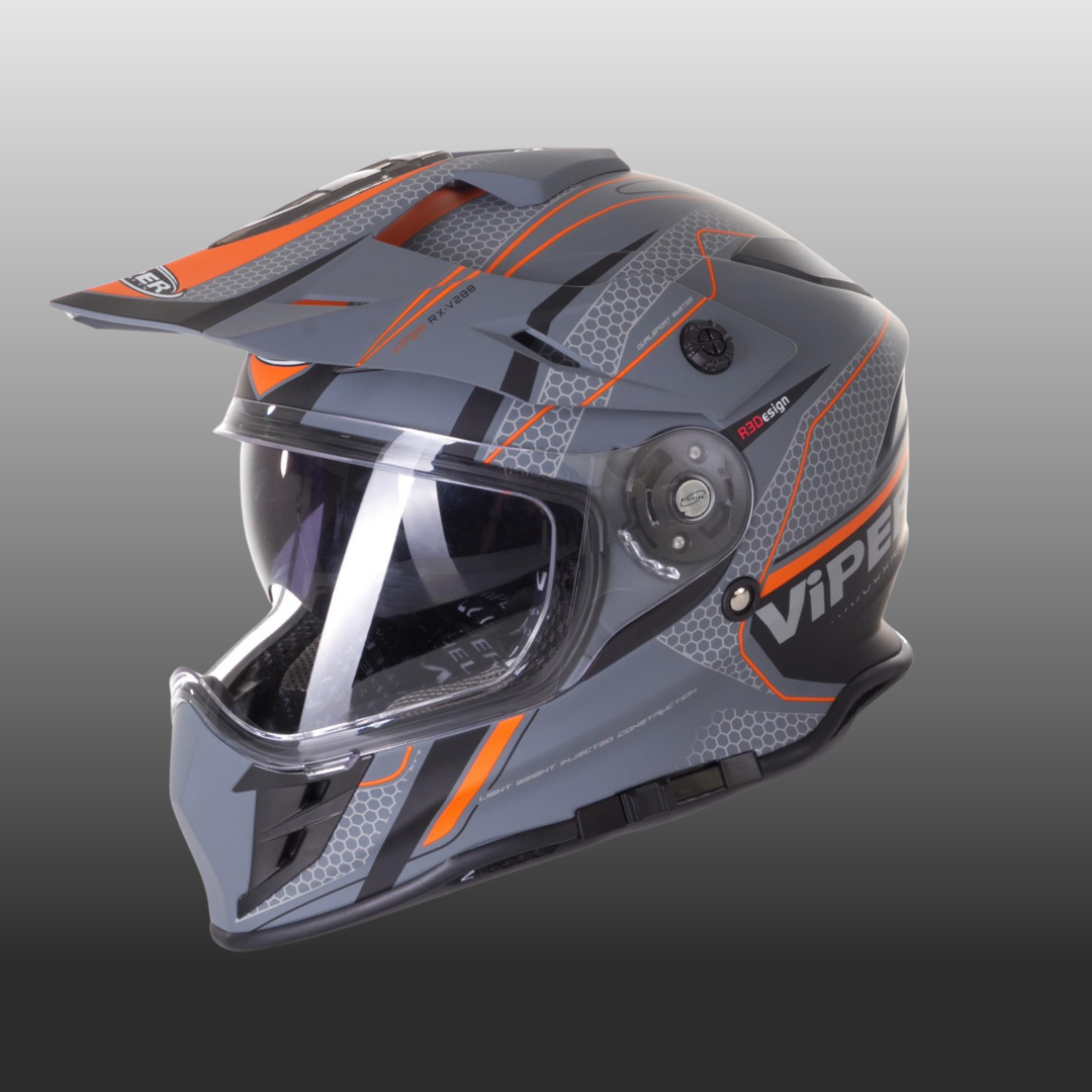 Viper RXV288 Motorcycle Adventure Helmet