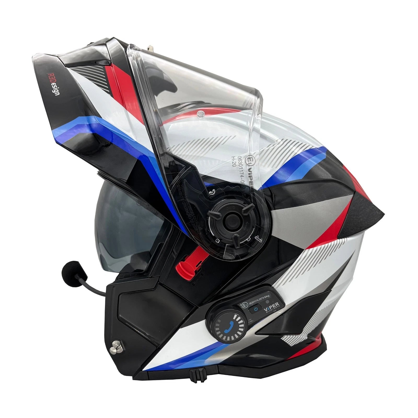 Viper RSV121 V.8 Motorcycle Modular Bluetooth Motorcycle