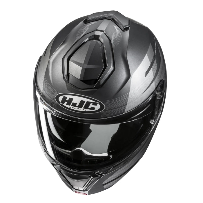 HJC I91 Dusk MC5SF Motorcycle Modular Helmet Black