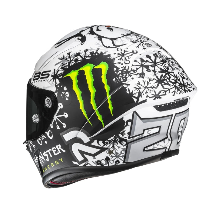 HJC RPHA 1 V2 Carbon Snow Diablo MotoGP Racing Helmet