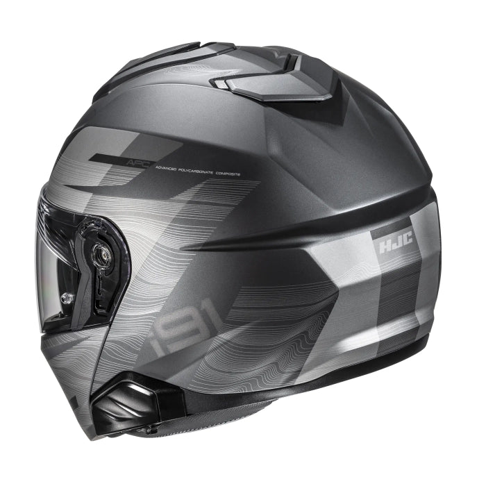 HJC I91 Dusk MC5SF Motorcycle Modular Helmet Black