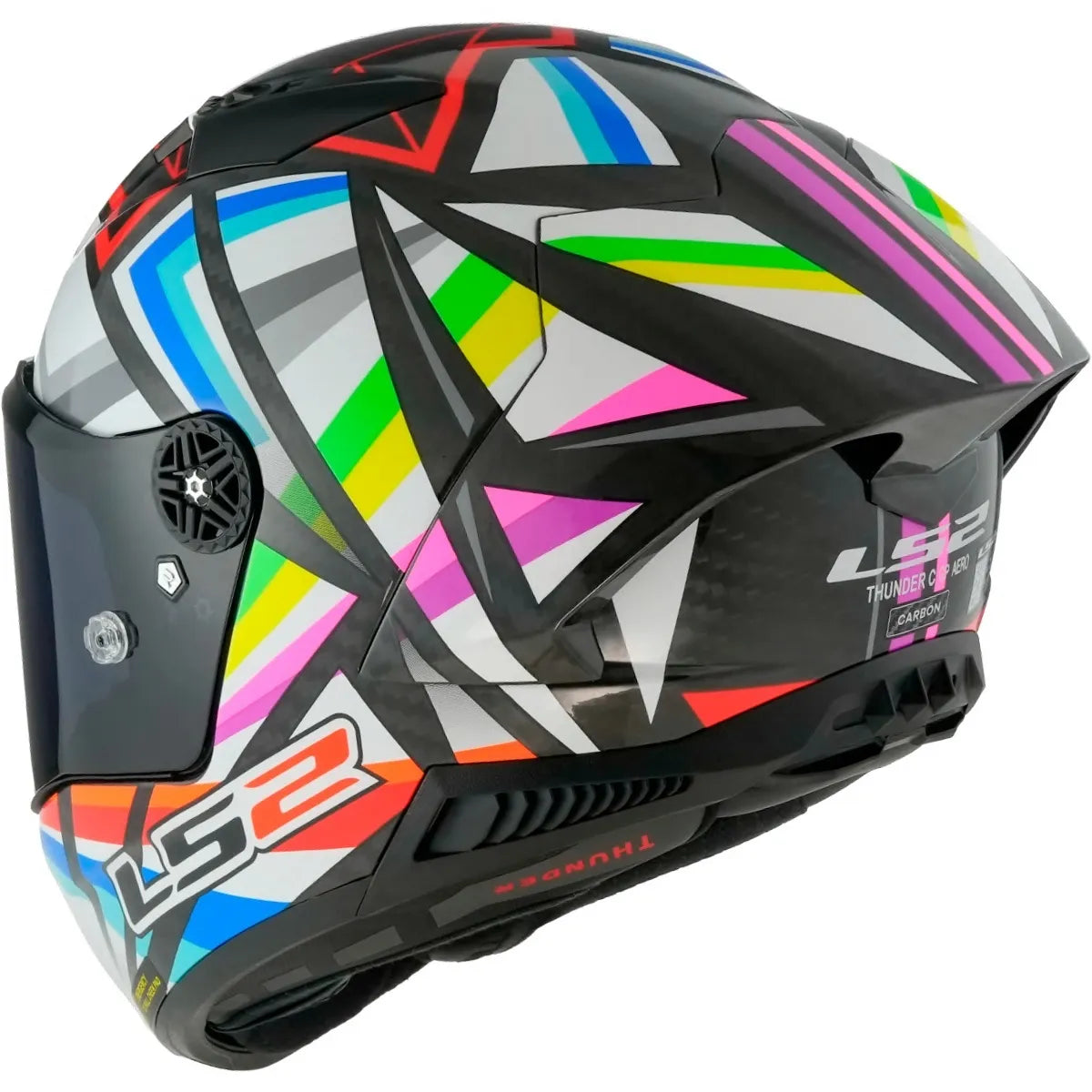 LS2 FF805 THUNDER GP AERO MOTORCYCLE FULL FACE RACING HELMET