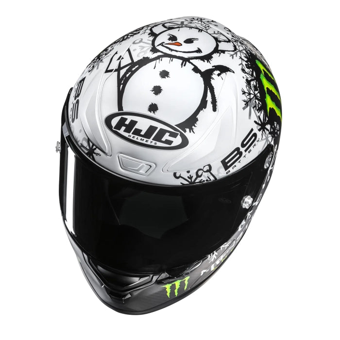 HJC RPHA 1 V2 Carbon Snow Diablo MotoGP Racing Helmet