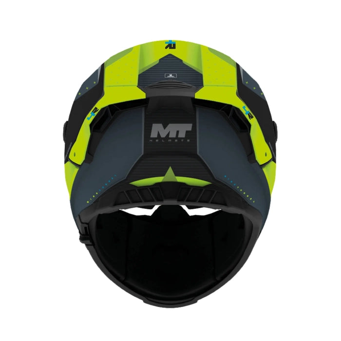 MT Thunder 4 R Wind Tunnel Motorcycle Full Face Helmet