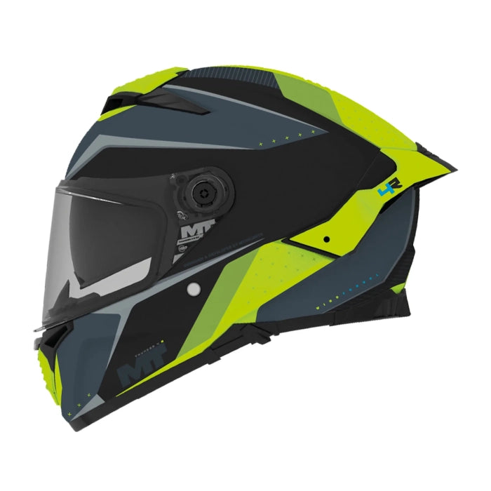 MT Thunder 4 R Wind Tunnel Motorcycle Full Face Helmet