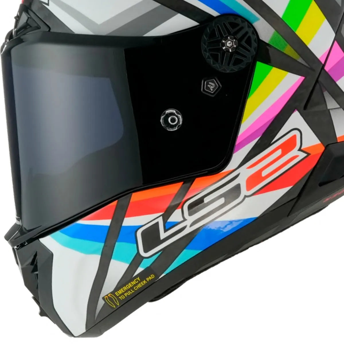 LS2 FF805 THUNDER GP AERO MOTORCYCLE FULL FACE RACING HELMET