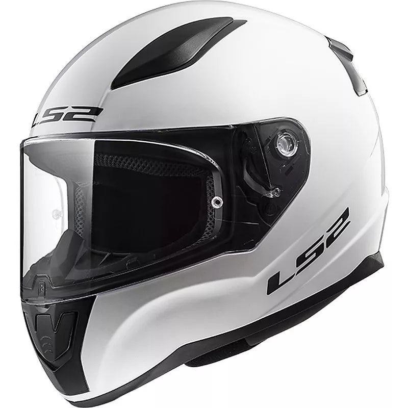 LS2- FF353 RAPES KIDES FULL FACE HELMETS GLOSS WHITE 