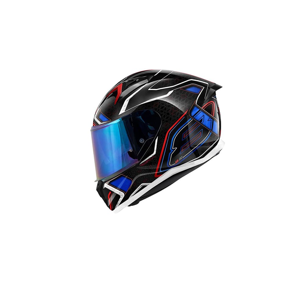 GIVI 508 MYSTICAL FULL FACE MOTORCYCLE HELMET BLACK RED BLUE