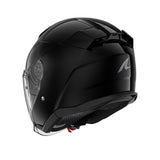 SHARK SKWAL JET BLANK MOTORCYCLE OPEN FACE HELMET BLACK