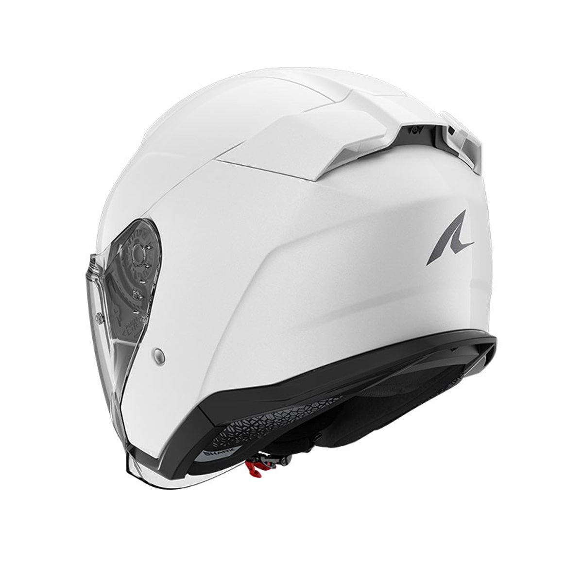 SHARK SKWAL JET BLANK MOTORCYCLE OPEN FACE HELMET GLOSS WHITE