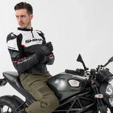 SHIMA BANDIT 2.0 MEN MOTORCYCLE LEATHER JACKET RED