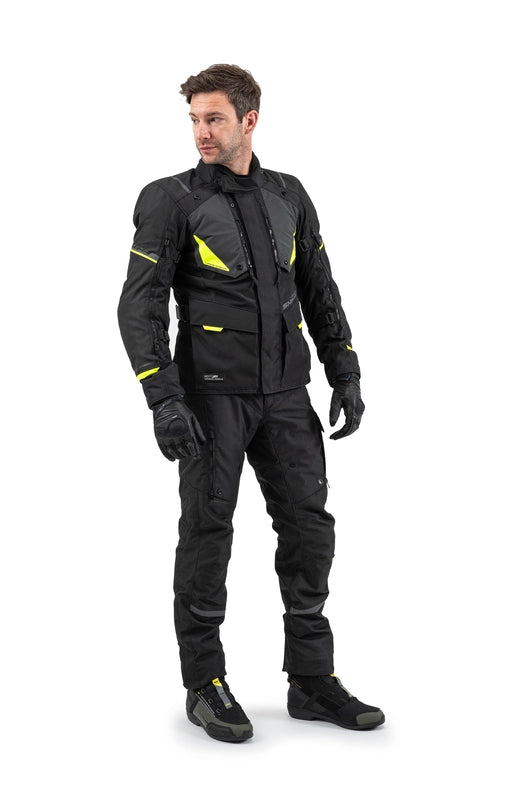 SHIMA RUNNER MEN MOTORCYCLE TEXTILE JACKET FLUO