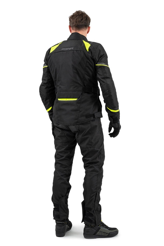 SHIMA RUNNER MEN MOTORCYCLE TEXTILE JACKET FLUO