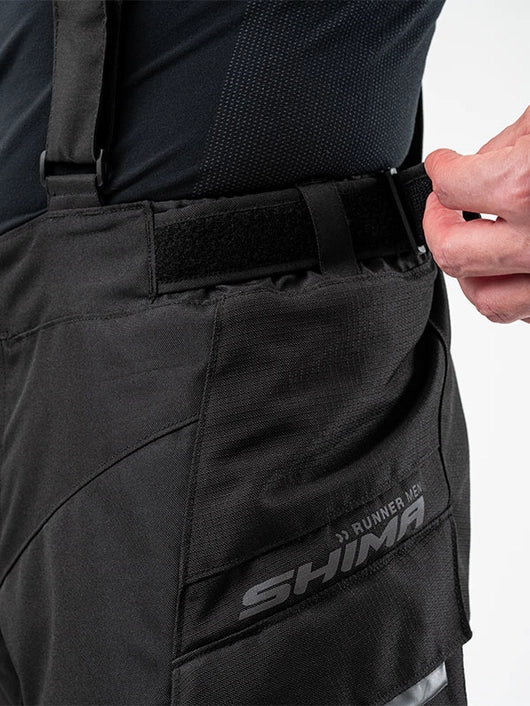 SHIMA RUNNER MEN TOURING MOTORCYCLE PANT BLACK