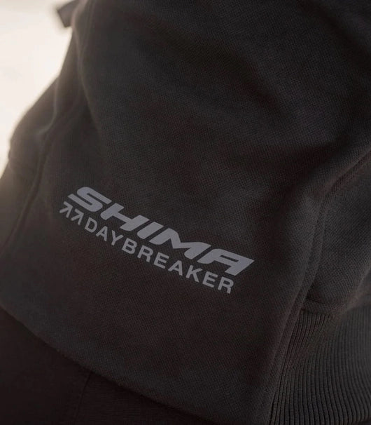 SHIMA DAYBREAKER LADY MOTORCYCLE SWEATSHIRT HOODIE BLACK/PINK
