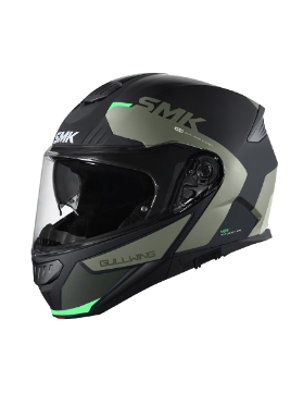 SMK - Gullwing Kresto Decorado Mate Flip-up Modular Motorcycle Helmet