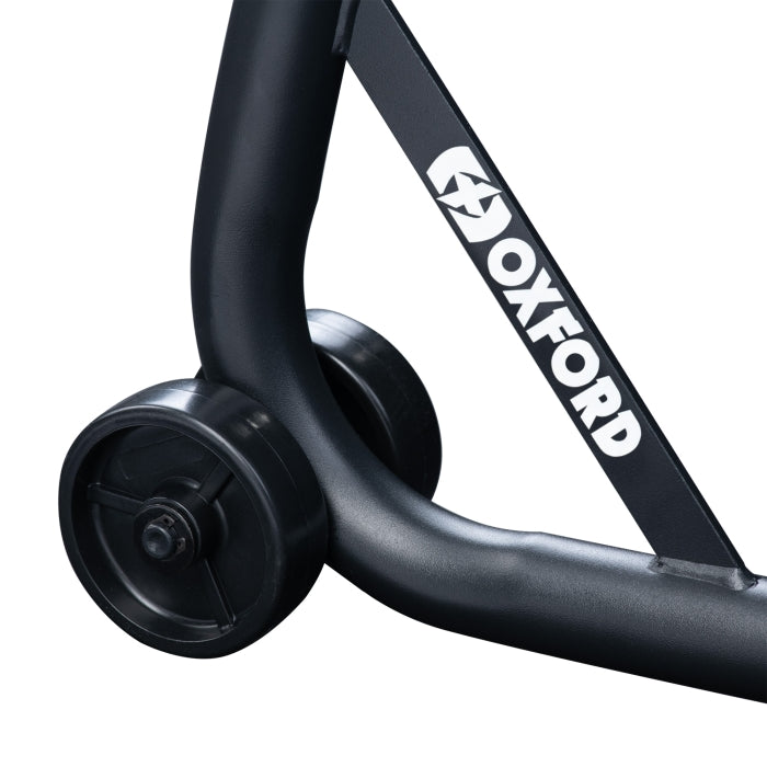Oxford Front Paddock Stand 2.0 Motorcycle Stand  Black 