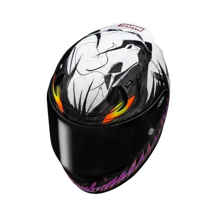 HJC RPHA 12 Anti Venom 2 Sports Motorcycle Helmet Black White Purple