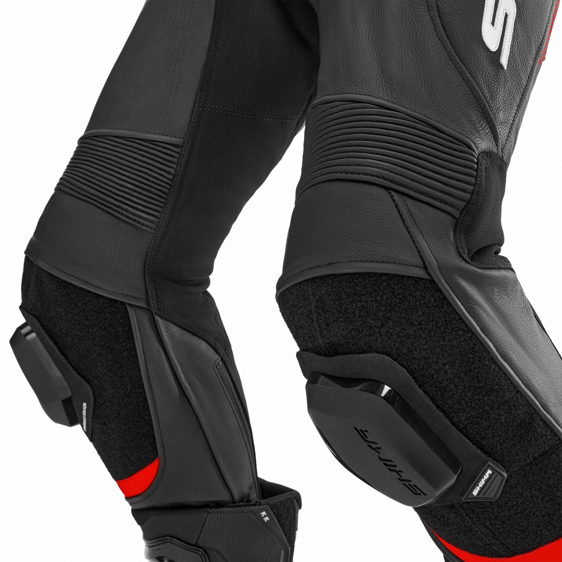 SHIMA STR 2.0 MOTORCYCLE  LEATHER PANT BRIGHT RED