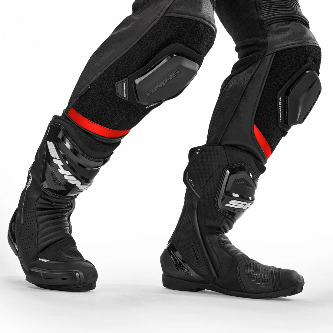 SHIMA STR 2.0 MOTORCYCLE  LEATHER PANT BRIGHT RED