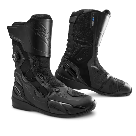 SHIMA TENEX IMPERMEABLE HOMBRE DE DE TURISMO MOTO BOTAS NEGRO 