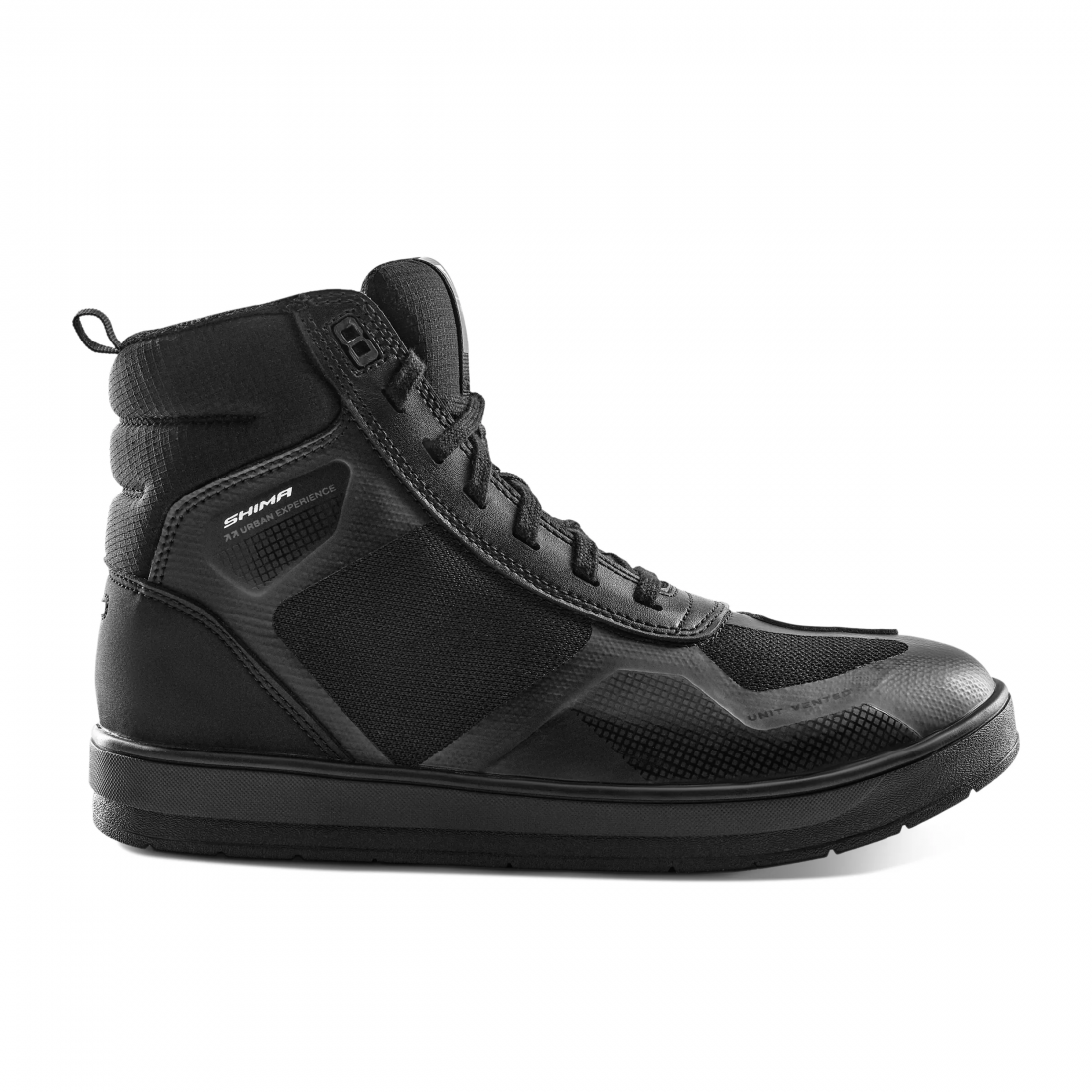 SHIMA UNIT VENT MEN MOTORCYCLE BOOTS BLACK