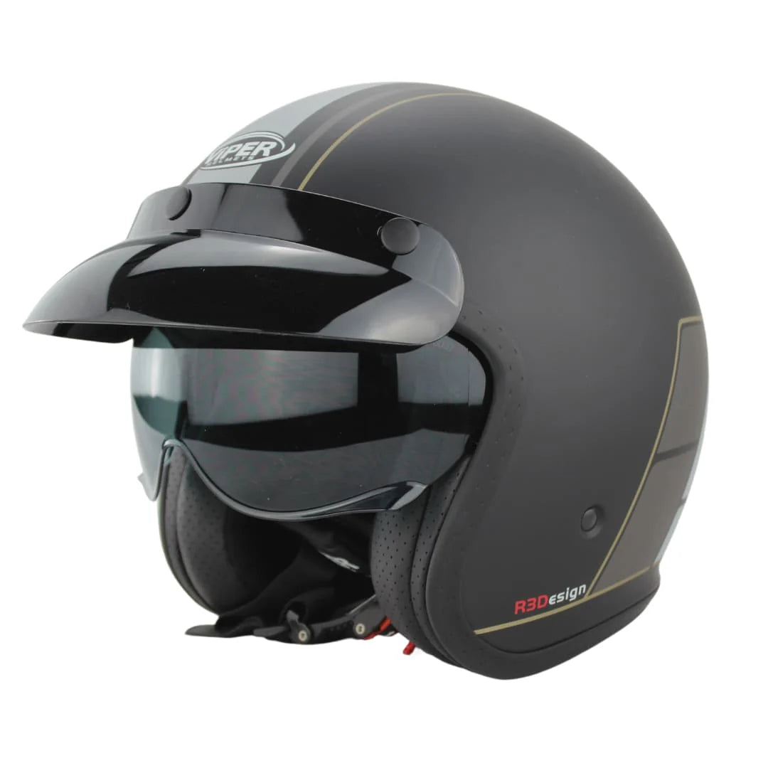 Viper RSV06 Plus Motorcycle Jet Helmet