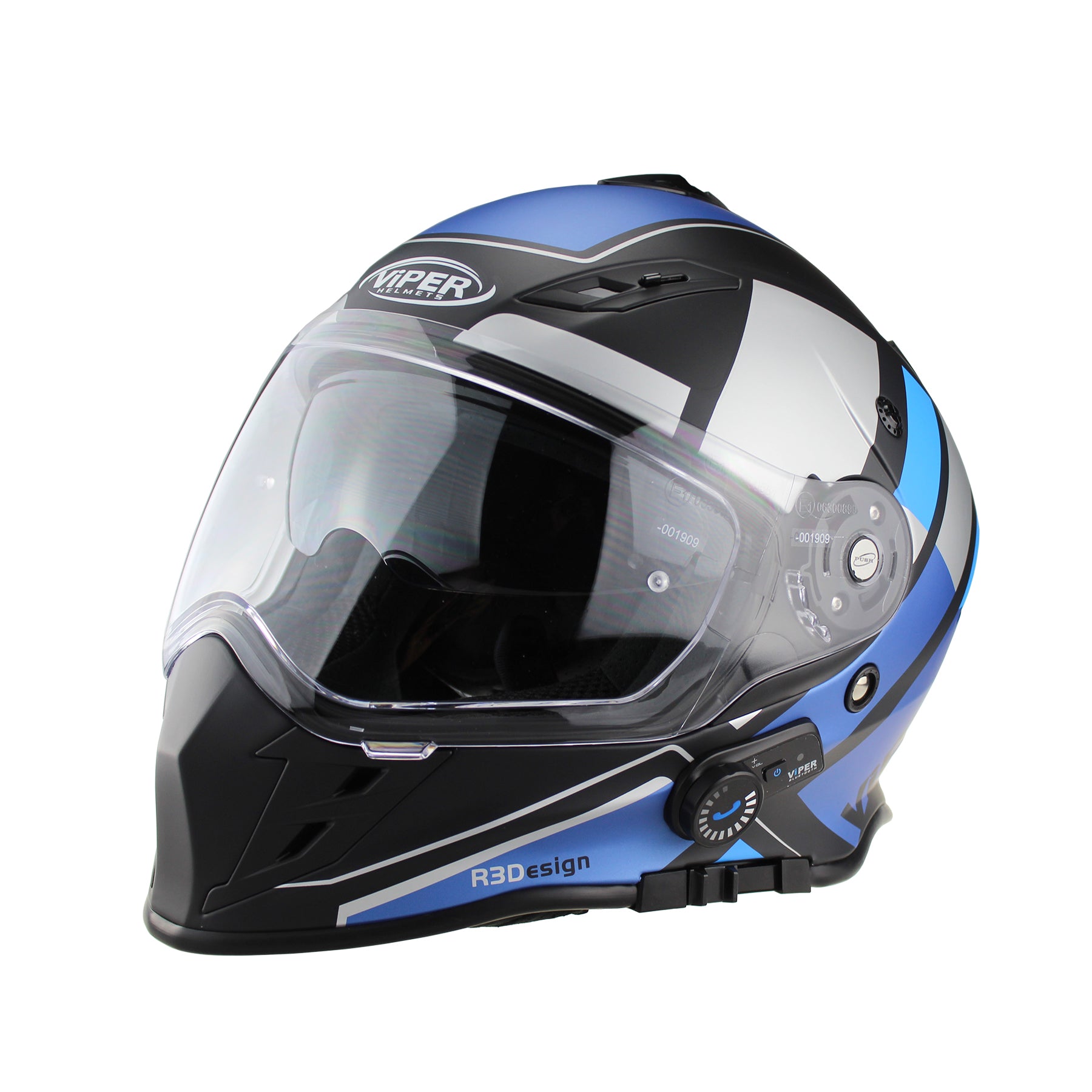 Viper RSV141 Bluetooth Full Face Urban Motorcycle Helmet