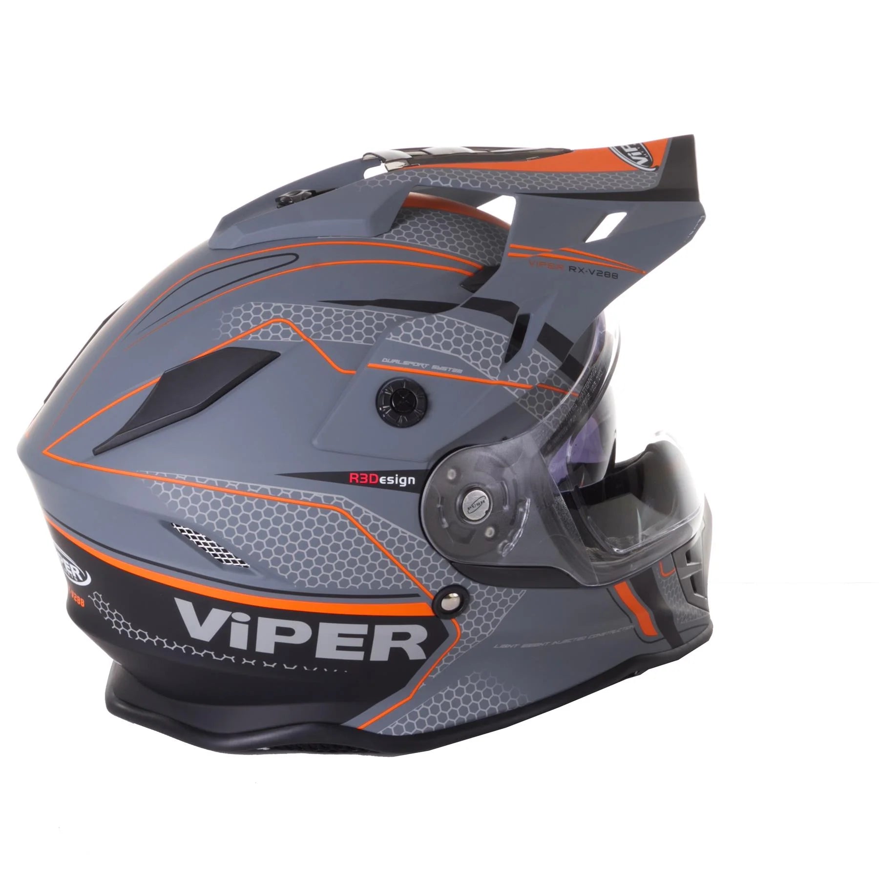 Viper RXV288 Motorcycle Adventure Helmet