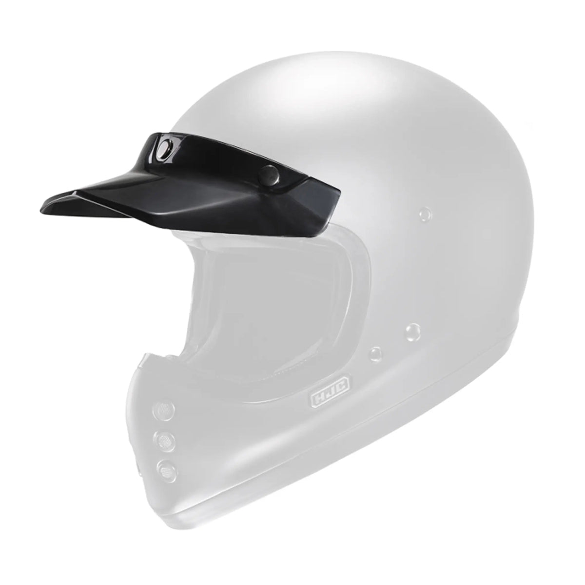 HJC V60 Black Visor Peak 