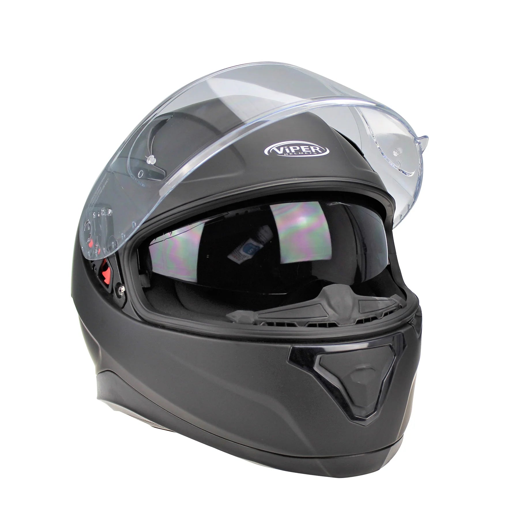 Viper RSV95 Rogue Shiny Full Face Motorcycle Helmet